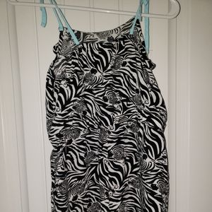 Piper XL Girls Zebra print Jumper